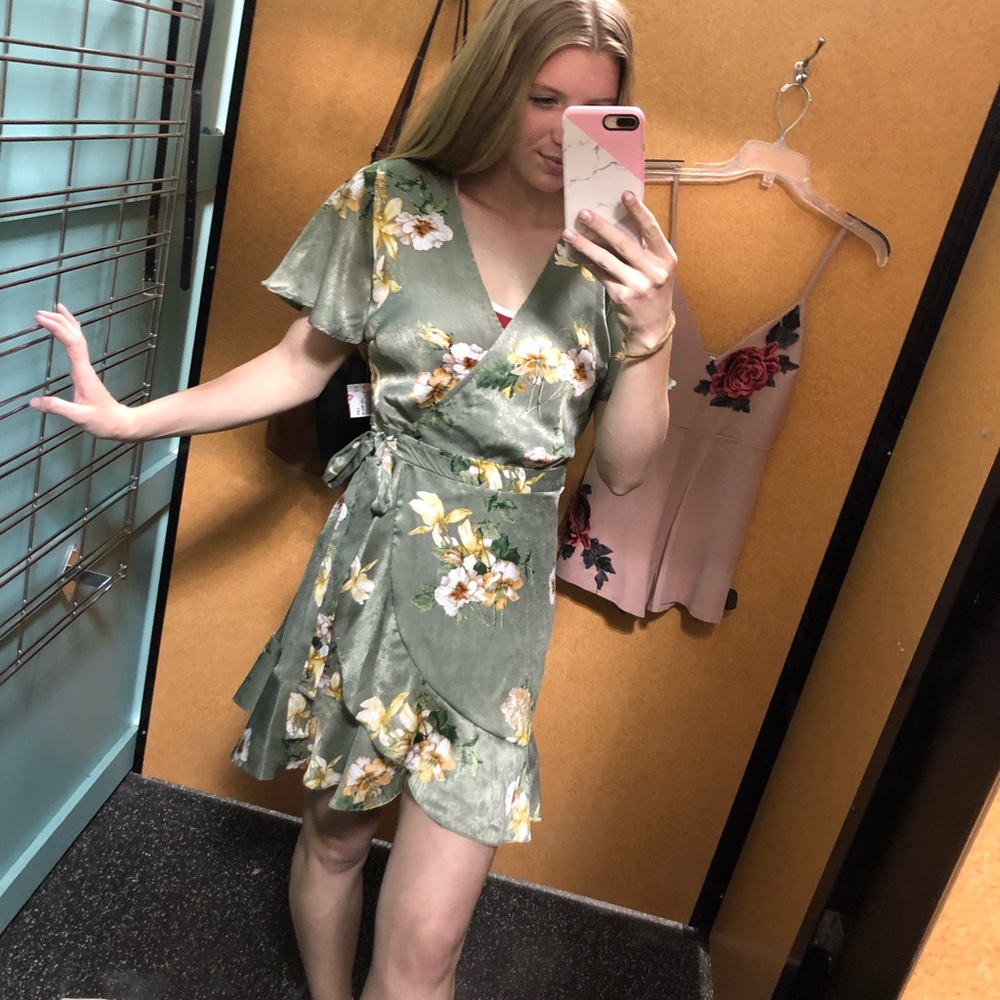 Vintage wrap dress